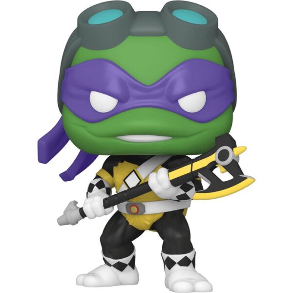 Funko Pop Donatello 105 (Retro Toys) (2022 Summer Convention Limited Edition) (Power Rangers X Teenage Mutant Ninja Turtles)