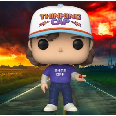Funko Pop Dustin 1249 (Stranger Things) (Television) (Special Edition)