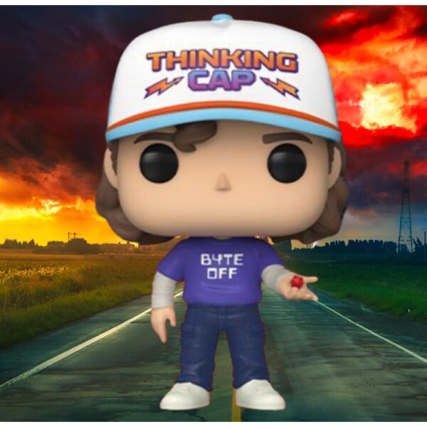 Funko Pop Dustin 1249 (Stranger Things) (Television) (Special Edition)