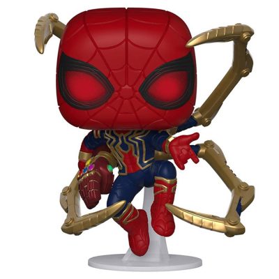 Funko Pop Iron Spider 574 (With Nano Gauntlet) (Aranha De Ferro) (Avengers Endgame) (Marvel)