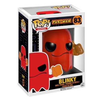 Funko Pop Pac-Man Blinky 83 (Games) (Vaulted)