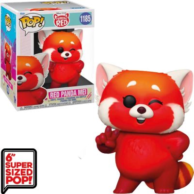 Funko Pop Panda Mei 1185 (Sized) (Red Crescer É Uma Fera) (Disney Pixar)