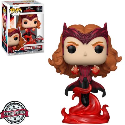 Funko Pop Scarlet Witch 1034 (Feiticeira Escarlate) (Marvel) (Doctor Strange) (Special Edition)