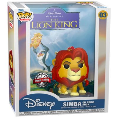 Funko Pop The Lion King 03 (Simba On Pride Rock) (Vhs Covers - Disney) (O Rei Leão) (Special Edition)