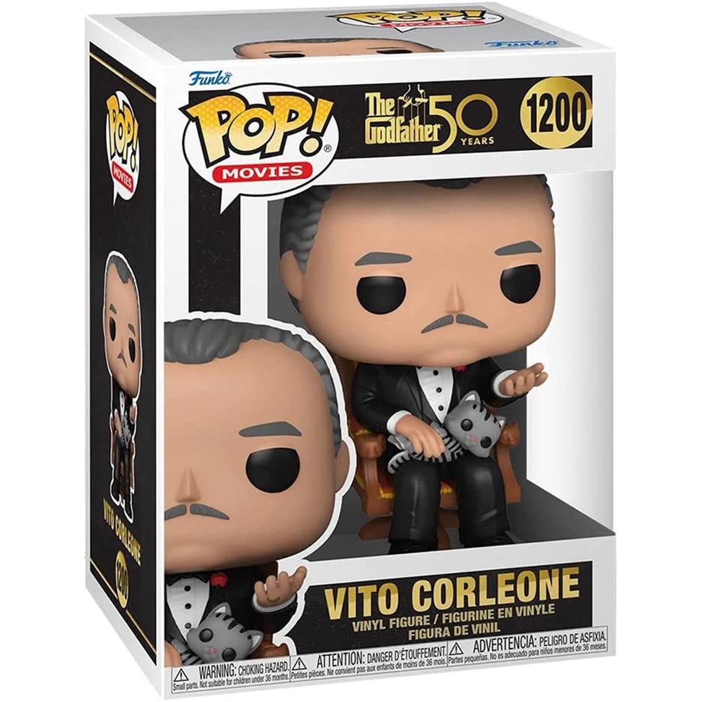 Funko Pop Vito Corleone 1200 (The Godfather 50 Years) (O Poderoso Chefão) (Movies)