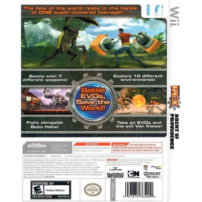 Generator Rex Agent Of Providence Nintendo Wii