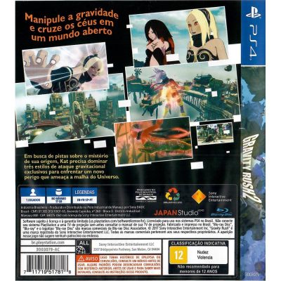 Gravity Rush 2 Ps4