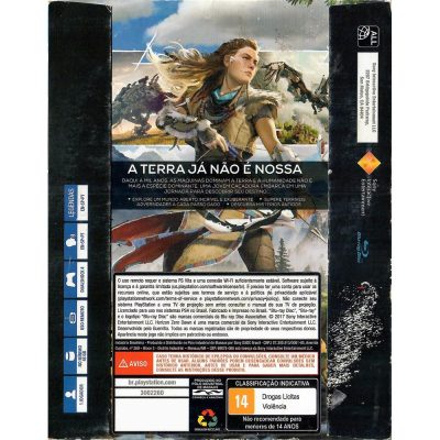 Horizon Zero Dawn Ps4 (Case De Papelão)