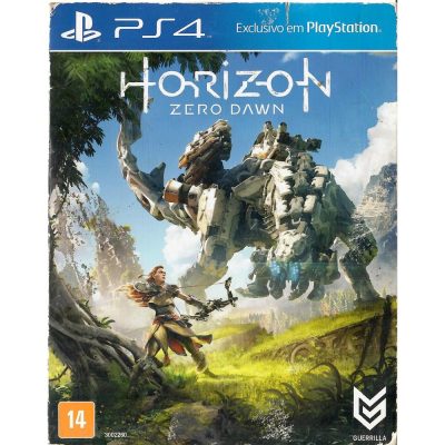 Horizon Zero Dawn Ps4 (Case De Papelão)