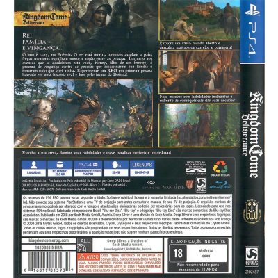 Kingdom Come Deliverance Ps4