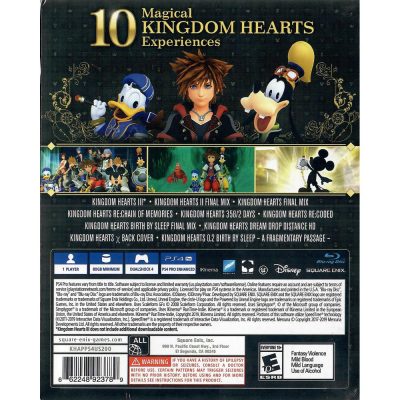 Kingdom Hearts All-In-One Package Ps4