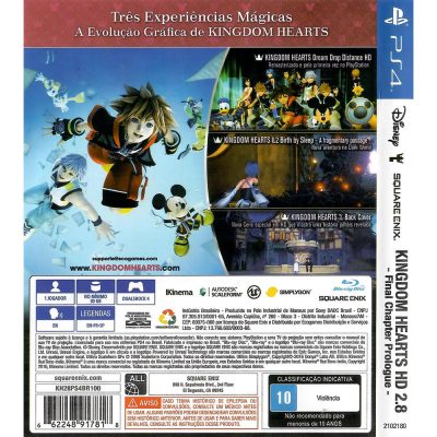 Kingdom Hearts Hd Ii.8 Final Chapter Prologue Ps4
