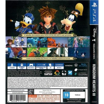 Kingdom Hearts Iii Ps4