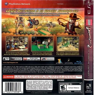 Lego Indiana Jones 2 - Ps3