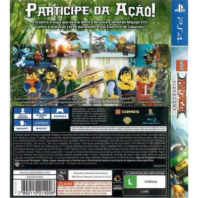 Lego Ninjago O Filme Vídeo Game Ps4 #1