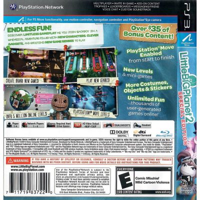 Little Big Planet 2 Special Edition Ps3 (Jogo Midia Fisica)