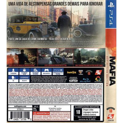 Mafia Definitive Edition Ps4 #1