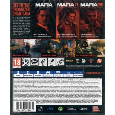 Mafia Trilogy Ps4