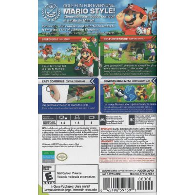 Mario Golf Super Rush Nintendo Switch