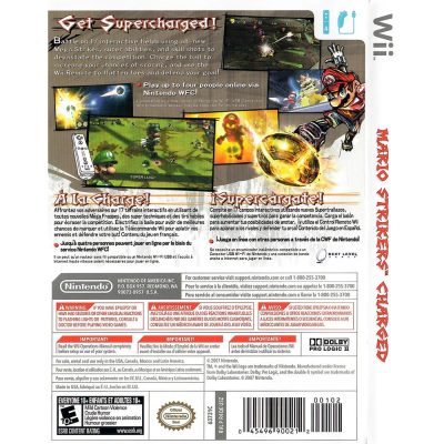 Mario Strikers Charged Nintendo Wii