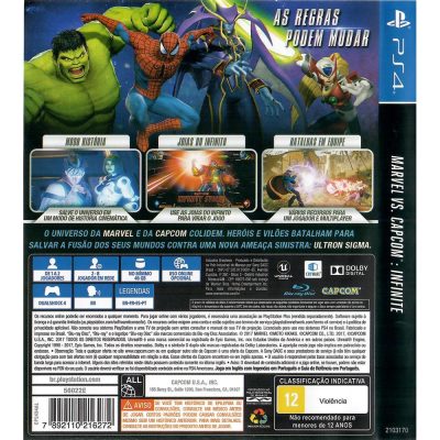 Marvel Vs Capcom Infinite Ps4 #1