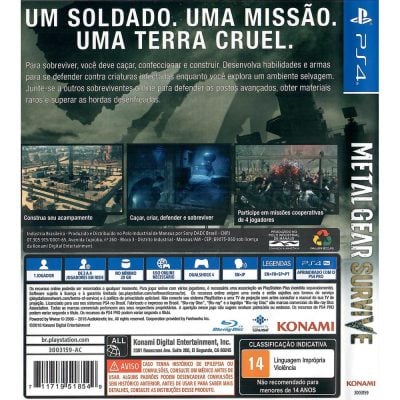 Metal Gear Survive Ps4