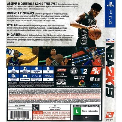 Nba 2K19 Ps4