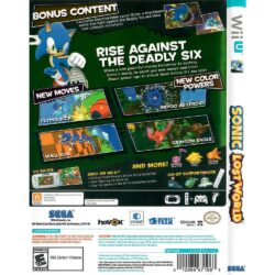 Sonic Lost World Deadly Six Bonus Edition Nintendo Wii U