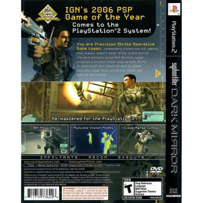 Syphonfilter Dark Mirror Ps2