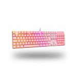 Teclado Mecânico Gamer Rgb Orion Essential Rosa Dazz Teclado Mecânico Gamer Rgb Orion Essential Rosa Dazz