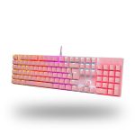Teclado Mecânico Gamer Rgb Orion Essential Rosa Dazz Teclado Mecânico Gamer Rgb Orion Essential Rosa Dazz