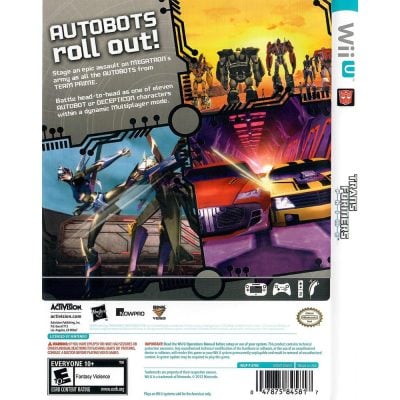 Transformers Prime Nintendo Wii U