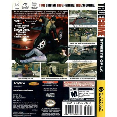 True Crime Streets Of La Game Cube (Players Choice)