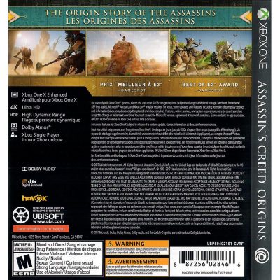 Assassins Creed Origins Xbox One