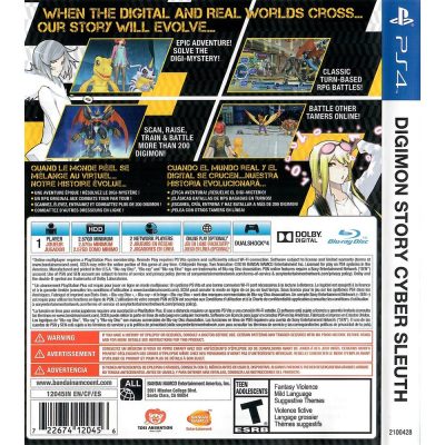 Digimon Story Cyber Sleuth Ps4