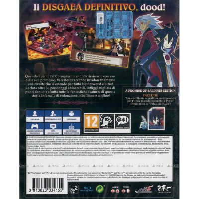 Disgaea 4 Complete+ A Promise Of Sardines Edition Ps4