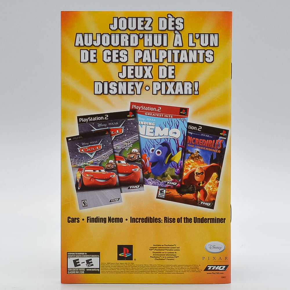 Disney Pixar Carros PS2 (Seminovo) - Play n' Play