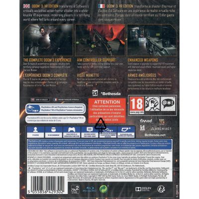 Doom 3 Vr Edition Ps4 (Requer Psvr)