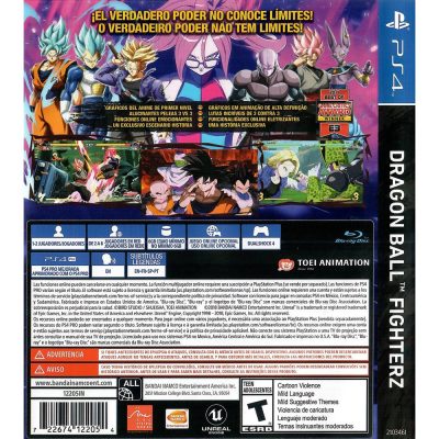 Dragon Ball Fighter Z Ps4