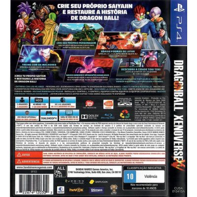 Dragon Ball Xenoverse Xv Ps4