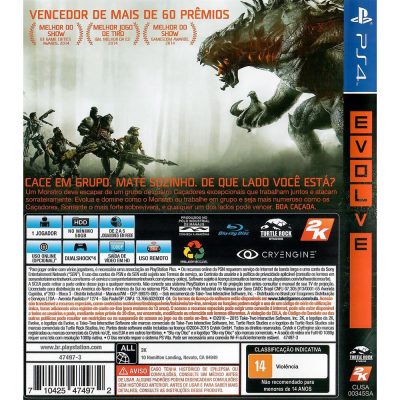 Evolve Ps4