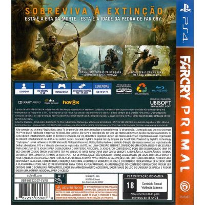 Far Cry Primal Playstation Hits Ps4
