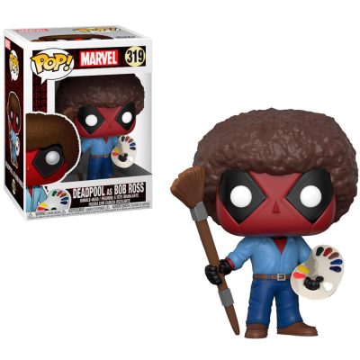 Funko Pop Deadpool As Bob Ross 319 (Marvel)