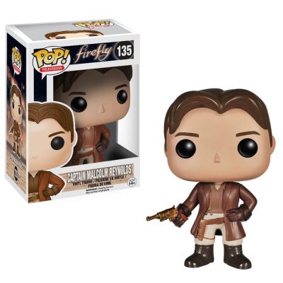 Funko Pop Firefly Captain Malcolm Reynolds 135 (Television) (Vaulted)