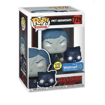 Funko Pop Gage & Church 729 (Glows) (Pet Sematary) (Movies) (Only Walmart)