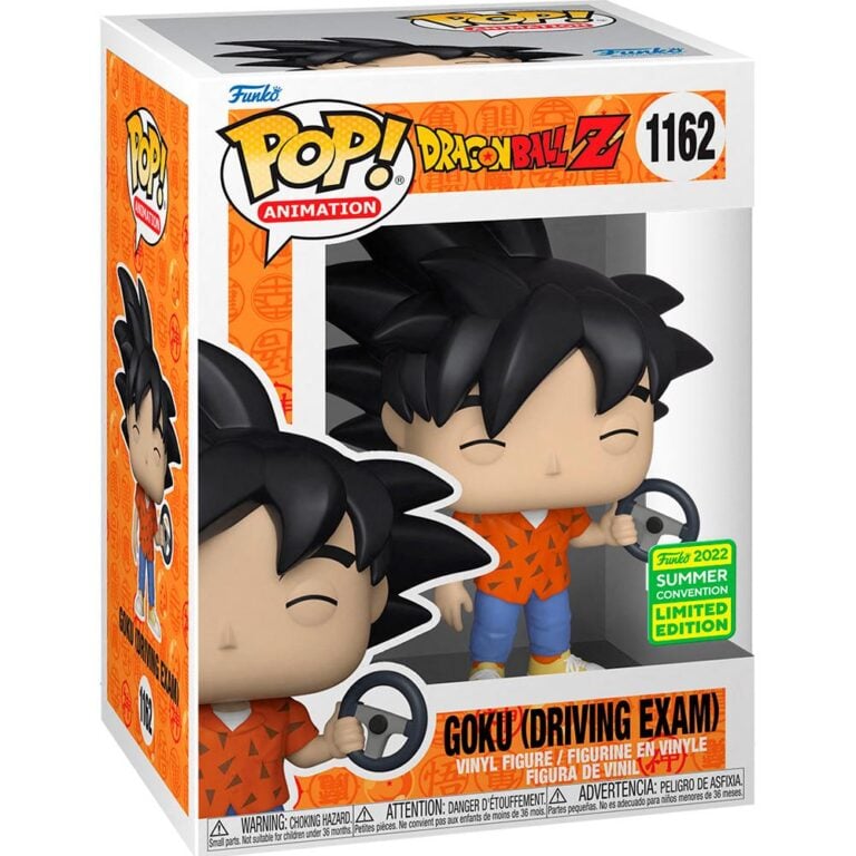 Funko Pop Goku Driving Exam Dragon Ball Z Animation Summer Convention Arena