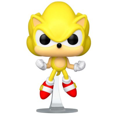 Funko Pop Super Sonic First Appearance 877 (Glows) (Games) (Summer Convention 2022)