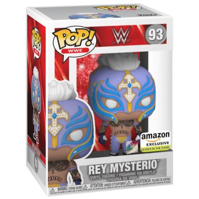 Funko Pop Wwe Rey Mysterio 93 (Amazon Exclusive) (Glows)