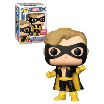 Funko Popnomad (Steve Rogers) 820 (Marvel) (Exclusive Collector Corps)