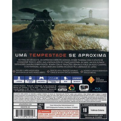 Ghost Of Tsushima Ps4